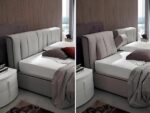 Upholstered bed from Maronese ACF - OLIVER