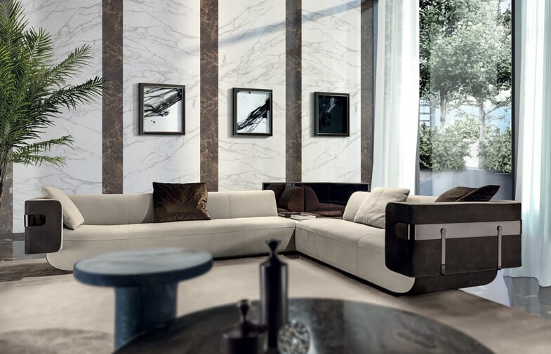Maronese Luxury Italian Sofa