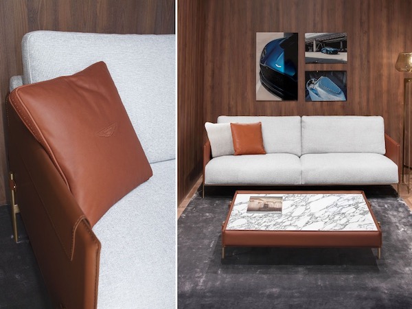 Aston Martin sofa